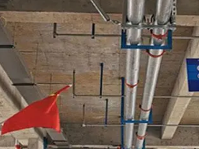 精河管廊支架的安装方法